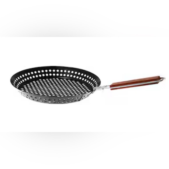 🆕 Blue Rhino Non Stick 12” Skillet Basket with Removable Handle. Model #507297 - Picture 2 of 7